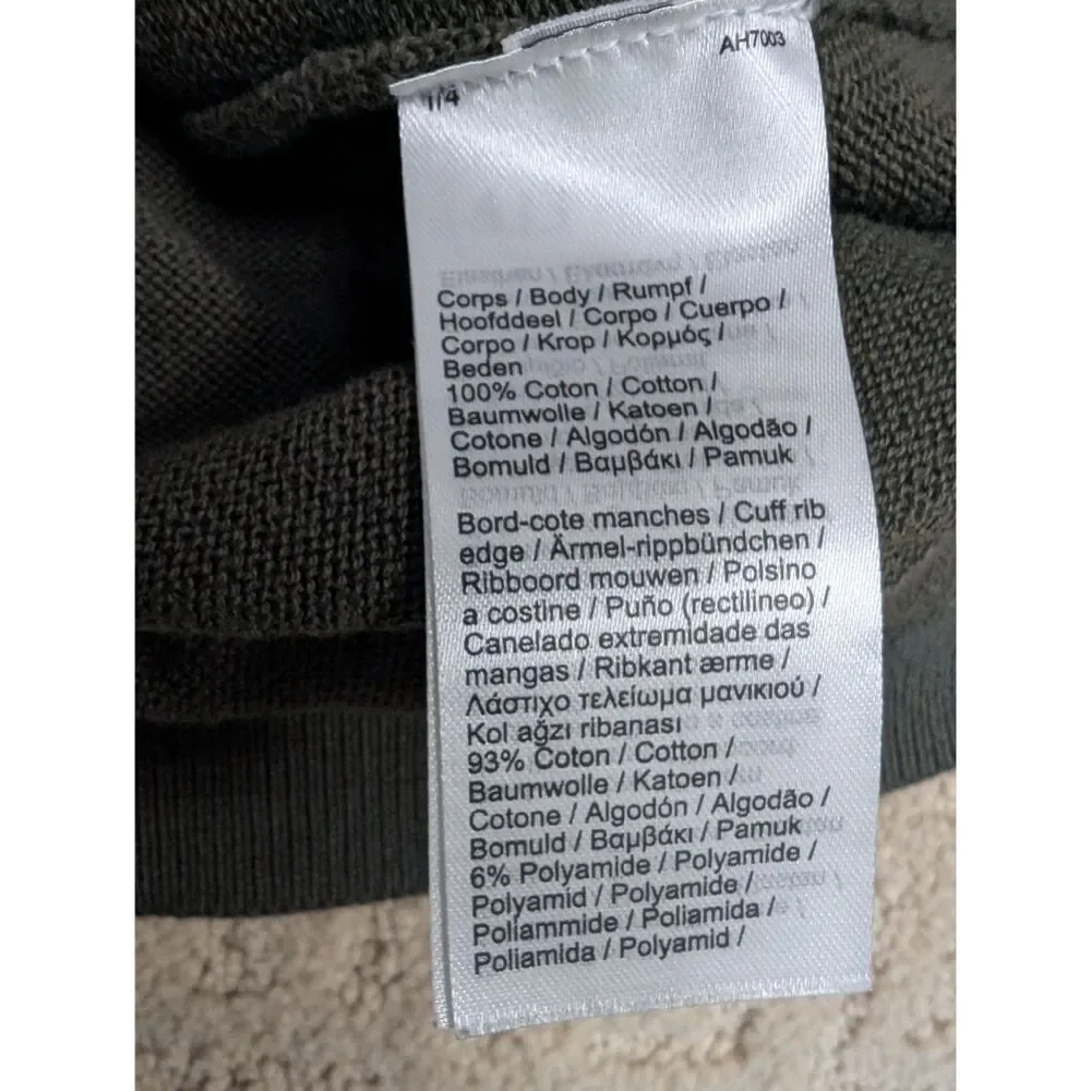 Lacoste Sweater Mens 3X 3XL Dark Green V Neck